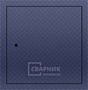 Напольный скрытый противопожарный люк ЛПМ 800×800 мм